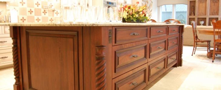 Custom Cut Legs to Fit Your Kitchen Island