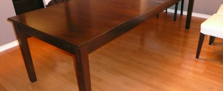 Dining Table Extends to 16 Feet with Osborne Table Slides