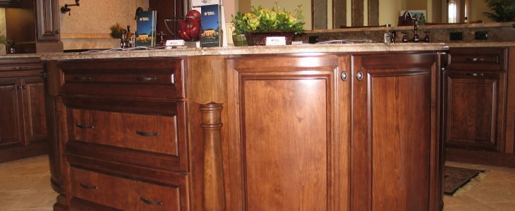 Corbels and Kitchen Island Legs used in a Timeless Kitchen Design