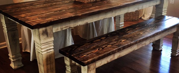 Build Your Own Farmhouse Dining Table with Osborne Wood Products!