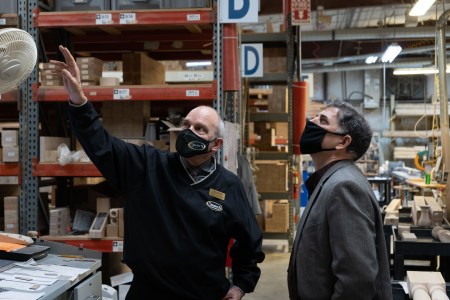 Representative Andrew Clyde visits Osborne Wood Products, Inc.